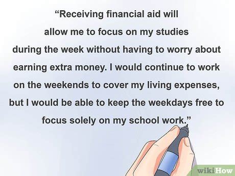 why do i need financial aid essay